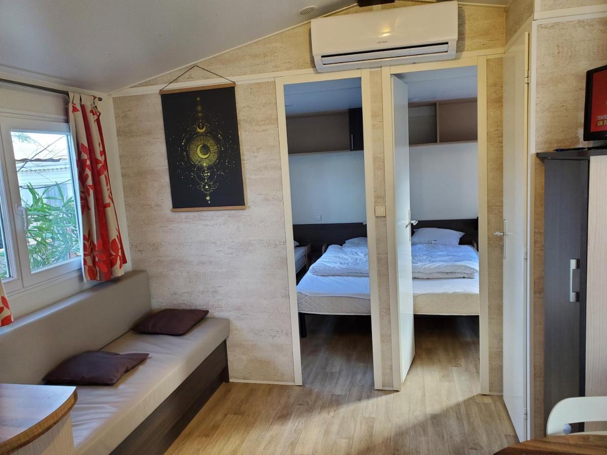 Mobil Home Recent Clim 3Ch Camping3* Piscine Argelès-sur-Mer Exterior foto